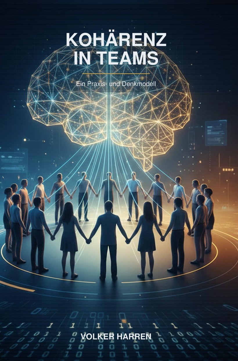 Buchcover: Kohärenz in Teams – Ein Praxis- und Denkmodell von Volker Harren